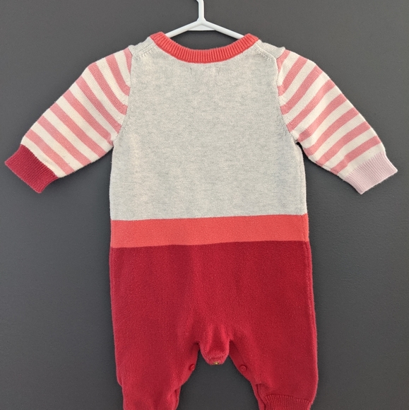 Baby Gap one piece "GIRL" sweater romper - Picture 2 of 3